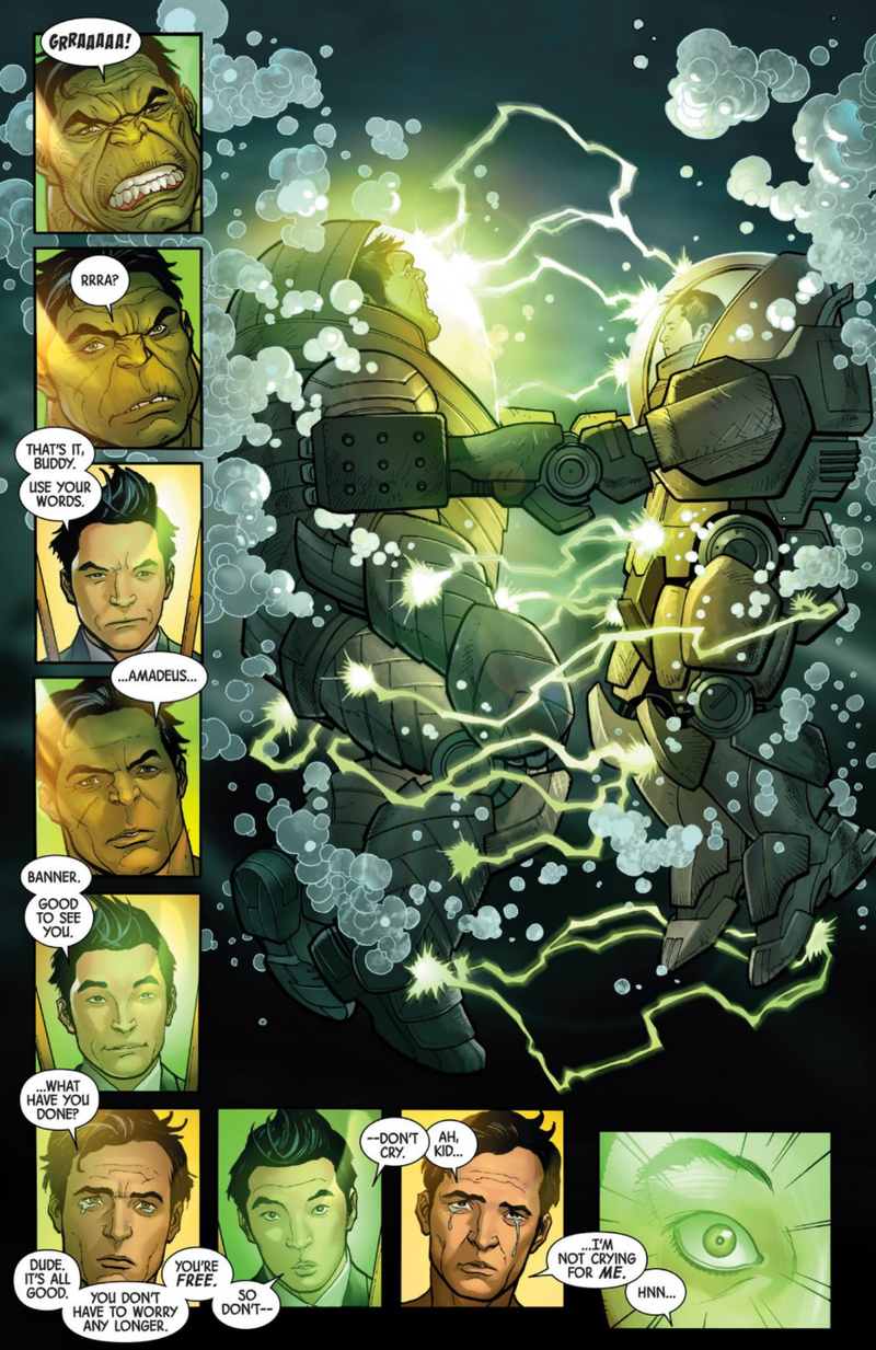 Illustration for article titled Finally, a Look at Bruce Banner’s New Life Without the Hulk